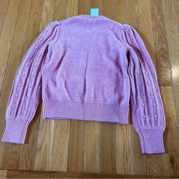New NWT JCrew Crewcuts Crewneck Long Sleeve Sweater Maybe Pink Girls Large 10-12 - Picture 7 of 7